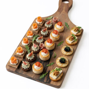 Deska bukowa do serwowania wędlin