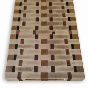 Deska bukowa sztorcowa ciemna